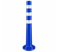 Arrêt De Stationnement Borne De Sécurité, pour éTagèRes Hautes Cour Garage | Colonne D'avertissement Poteau de Borne pour Parkings, Allées, Garages(Blue-1Pcs)