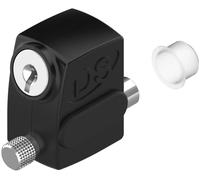 Arrêt de vantail S'HESTIA Noir RAL 9005 - LA CROISEE DS - DS2586-013