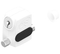 Arrêt de vantail S'HESTIA semi-automatique blanc RAL 9010 LA CROISEE DS DS2590-036