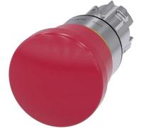Arrêt d'urgence - SIEMENS - SIRIUS ACT - Collerette métal - Rouge