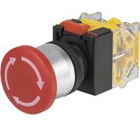 Arrêt d'urgence TRU COMPONENTS LAS0-A3Y-11TS 704622 250 V/AC 5 A 1 NF (R), 1 NO (T) IP40 1 pc(s)
