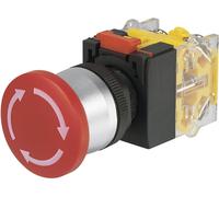 Arrêt d'urgence TRU COMPONENTS LAS0-A3Y-11TS 704622 250 V/AC 5 A 1 NF (R), 1 NO (T) IP40 1 pc(s)