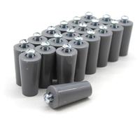 Arrêts pour stores enrouleurs, paquet de 20 pièces, 40 mm, PVC