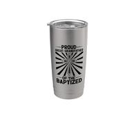 Arrière-grand-père de la personne à baptiser Gobelet isotherme en acier inoxydable double paroi
