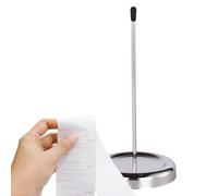 Arroopu Porte-Tickets | Support de Facture pour Restaurant,Fourchettes en Métal Droites pour Affichage Sécurisé des Notes - Idéal Bureau, Hôtel, Cuisine, Restaurant