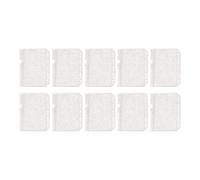 Arroopu Protège-Documents Transparents | 10 Pièces Pochettes À Fermeture Éclair M5 À 5 Anneaux Pour Tickets - Pochettes Pour Classeur Et Cartes,Pour Étudiants Chefs de Projet Voyageurs