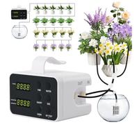 Arrosage Automatique pour Jardin, Kit Arrosage Goutte à Goutte, Système Kit Arrosage Automatique, pour Potager Pelouse Serre Plantes En Pot Intérieur Et Extérieur, pour 20 Plantes En Pot