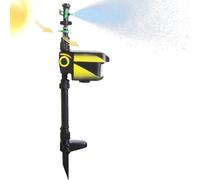 Arroseur À Détecteur De Mouvement - Sprinkler d'eau De Jardin Activé À 120 Degrés, Dispositif d'eau De Minuterie Solaire, D'oiseau Solaire pour La Cour, Jardin