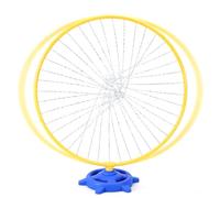 Arroseur à eau, rotation à 360°, arroseur d'eau, 140 cm, jouet aquatique de jardin avec 3 ailes et buses, arroseur circulaire pour extérieur, jardin, pelouse, été (B)