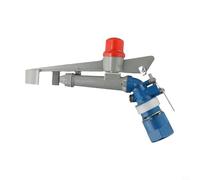 Arroseur à gazon réglable 2,5 cm en métal 35-40 m Distance de lancement Arroseur circulaire pour agriculture et jardin