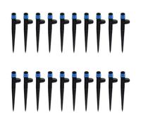 Arroseur Automatique d ' Eau de Jardin, 20 pièces, Base réglable, buse d ' arrosage en Plastique, Couverture de Surface à 360 degrés, Jardin en Plastique