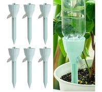 Arroseur automatique pour plantes, lot de 6, débit réglable, irrigation goutte à goutte pour vacances, intérieur extérieur