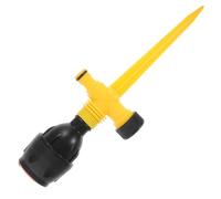 Arroseur Automatique Rotatif en Plastique Noir et Jaune, Raccord 1/2 Dn15