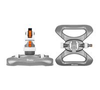 Arroseur circulaire WHITE LINE, 4 fonctions,sur socle