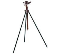 Arroseur canon laiton sur trépied acier - entrée 20x27 - réglable de 20° à 360° FAUQUET