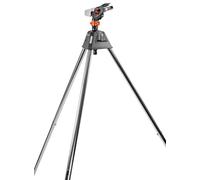 Arroseur Canon sur trépied Premium de Gardena : l'arroseur à Impulsion, Circulaire et sectoriel avec trépied Rabattable, pour l'arrosage de Plantes Grandes, sur des Surfaces jusqu'à 490 m² (8138-20)