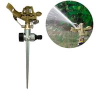 Arroseur circulaire aspergeur pelouse, jardin pulvérisateur, arrosage uniforme jusqu’à12 m 360, 300kPa