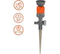 Arroseur Circulaire GARDENA Vario Comfort, Surface 225m² max, Portée 8.