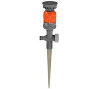 Arroseur Circulaire Vario Comfort de Gardena : arroseur pulvérisateur pour Un arrosage Uniforme, pour des Surfaces jusqu'à 225m², portée 8,5 m, réglage de Secteur à 7 Niveaux de 90° à 360° (1949-20)