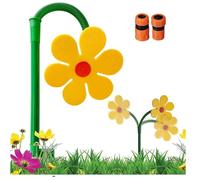 Arroseur Crazy Daisy, ludique pour le jardin, arroseur de fleurs rotatif à 360°, idéal pour l'arrosage de la pelouse et des