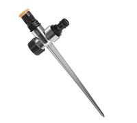 Arroseur de Jardin Asperseur Arrosage Circulaire et Serie Arroseur sur Piquet à Secteur 360° Jardin Gazon Pelouse Rotatif,Équipé d'un Port de Connexion (1 Pieces)