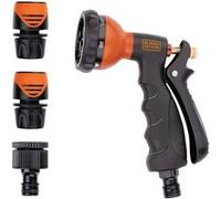 Arroseur de jardin BLACK+DECKER Noir Métal H5.7xl16.8xL23.3cm Noir