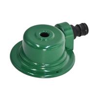 Arroseur de Jardin en Alliage de Zinc, Portée 6 M, Vert | Couverture Circulaire 360°, Raccord Facile au Tuyau, Usage Extérieur pour Plantes et Potager