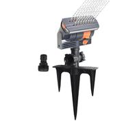 Arroseur de jardin oscillant - Pulvérisateur d'irrigation goutte à goutte - Oscillant - Utilisable pour toutes les surfaces d'herbe, jardins, extérieurs, sols, parterres de fleurs, fermes et terrasses