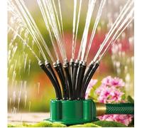 Arroseur de jardin réglable à 360 degrés - arroseur de jardin - arroseur oscillant - arroseur de pelouse - système d'irrigation