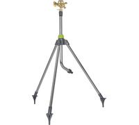 Arroseur de jardin rotatif sur trépied Alu Portée max 14 m Raccord rapide VITO