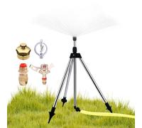 Arroseur de jardin sur trépied,Kit de trépied d'arrosage rotatif à 360°, | Grande surface en métal rotatoire d'arroseur d'eau de trépied pour l'irrigation