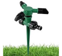 Arroseur de jardin - Système d'arrosage rotatif à 360°, outil de pulvérisation de contrepoids réglable, dispositif d'irrigation à large couverture | Équipement d'entretien de cour pour 23 x 10