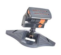 Arroseur de pelouse 4 modes d'arrosage - Arroseur de pelouse avec design double filtre et connecteur métallique - Arroseur de jardin pour surfaces de 9 à 280 m² - Zone de pulvérisation réglable