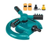 Arroseur de pelouse Pulvérisateur d'Irrigation | Arroseur de jardin rotatif pour grande couverture Asperseur d'irrigation, pépinières, massifs de fleurs, potagers, parcs,