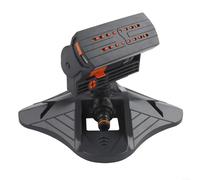 Arroseur de pelouse réglable avec 16 buses pour grande couverture, mini arroseur oscillant pour jardin, cour et pelouse, matériau ABS et PP robuste, installation facile, arrosage uniforme, pour