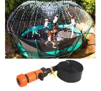 Arroseur de trampoline - WIRLSWEAL - S5 - Jouet aquatique et arroseur de pelouse - Blanc