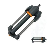 Arroseur d'eau pour gazon, arroseur oscillant pour grandes surfaces | Arroseur réglable pour pelouse, piscine, patio, paysage et extérieur