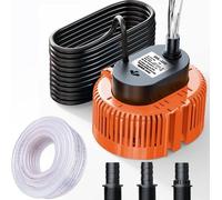 Arroseur d'été pour bassins de loisirs et jeux aquatiques d'extérieur - silencieux - rouge orangé