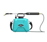 Arroseur électrique à épaulement Arroseur pour plantes de jardin Arroseur pour fleurs Tige télescopique Longueur réglable Capacité 5L Outil agricole multifonctionnel