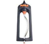 Arroseur oscillant automatique à 19 trous avec tuyau de pulvérisation en aluminium et base en plastique, distance de pulvérisation et surface réglables pour les grands besoins d'arrosage de pelouse (B