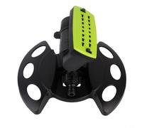 Arroseur oscillant avec 16 buses pour irrigation de jardin, rotation réglable à 180 degrés, boîtier en métal ABS robuste, pour tuyau d'arrosage standard, idéal pour pelouse, parterres de fleurs