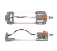 Arroseur oscillant avec bras en aluminium, fil blanc