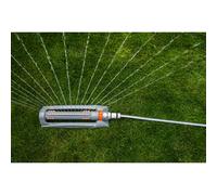 Arroseur oscillant WHITE LINE, 18 buses, gris/orange