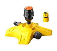 Arroseur rotatif à 360 degrés pour patio d'arrosage | Arroseur pour jardin, couverture large de grandes surfaces sur gazon, jardin, fleurs et plantes extérieur, serre, ferme et