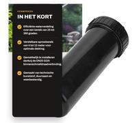 Arroseur rotatif automatique - Arroseur rotatif - Automatique - Portée de 4 à 12 mètres - Débit d'eau de 0,12 à 1,04 m³/heure - Poids : 310 g - Dimensions : 19 x 7 x 7 cm