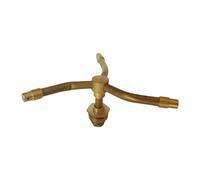 Arroseur rotatif automatique - Buse d'irrigation à bras 3/4 - Rotation à 360 degrés - Arroseurs rotatifs automatiques pour , pour terrasse, cour, jardin, maison, extérieur, parterre de fleurs