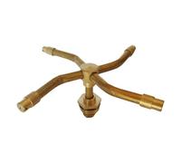 Arroseur rotatif, buse d'irrigation avec bras de 19 mm, arroseur de pelouse avec rotation à 360 degrés pour systèmes d'irrigation, pour jardin, cour, terrasse, parterre et ferme