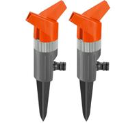 Arroseur Rotatif Foxtrott Classic de Gardena : arroseur de pelouse pour Un arrosage Uniforme de Surfaces jusqu'à 130 m², sans flaques d'eau, Secteur d'irrigation 360°, portée de 13 m (1953-20)