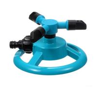 Arroseur rotatif pour pelouse et jardin avec deux options de pulvérisation et rotation complète à 360 degrés optimisée pour l'irrigation et les jeux en plein air