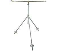 Arroseur rotatif sur trépied mâle 15x21, hauteur réglable 70 à 110 cm, jet réglable